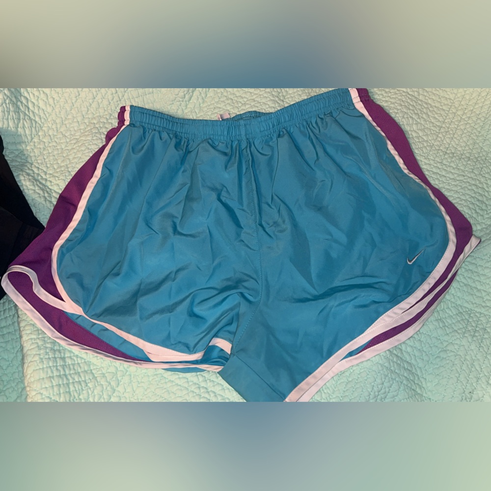 nike dry fit shorts. size large.